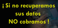 Servicio garantizado recuperaci&oacute;n archivos